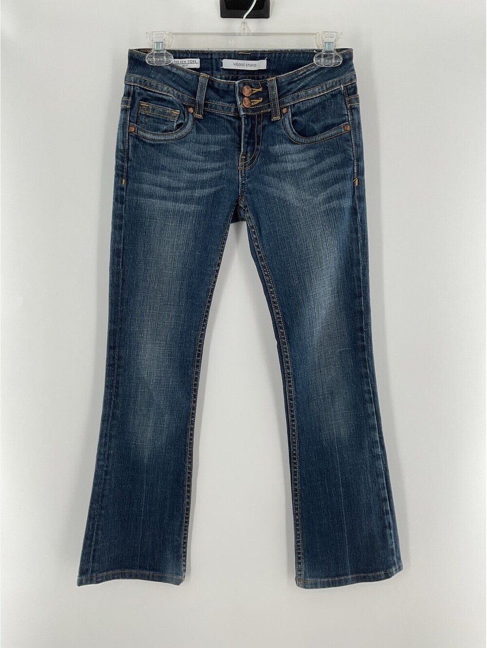 Vigoss studio the New York boot women’s jeans size O 25 Inseam 32 Blue 071